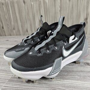 Nike Force Zoom Trout 9 Elite Baseball Cleats Black - FB2906-001 - Men's Size 7